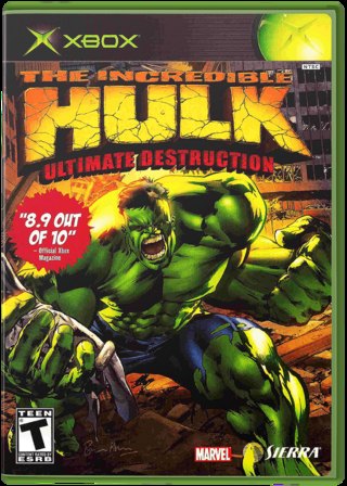 The Incredible Hulk: Ultimate Destruction box art