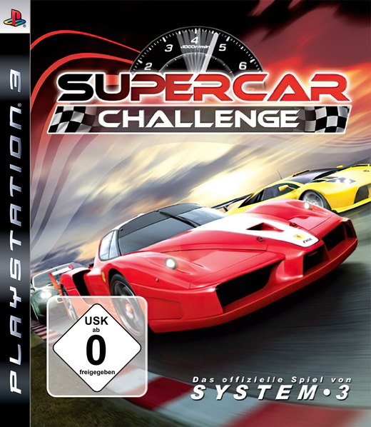 SuperCar Challenge box art