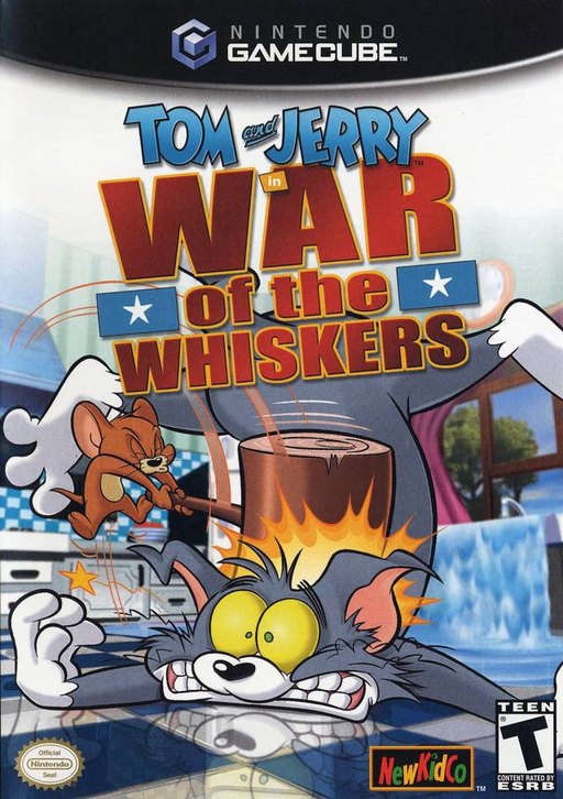 Tom and Jerry in War of the Whiskers box art
