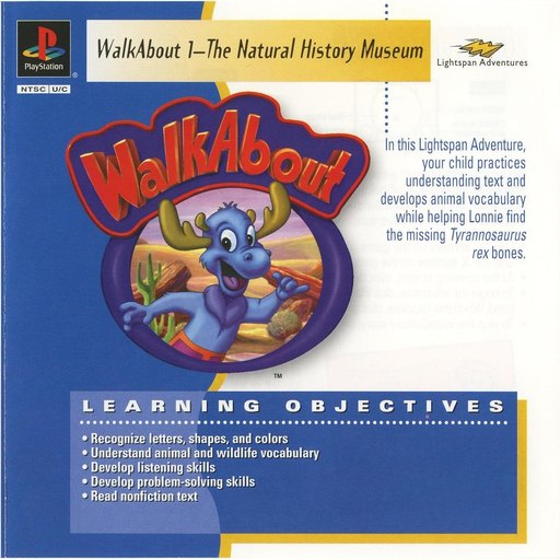 Mars Moose Adventure: WalkAbout 1: The Natural History Museum box art