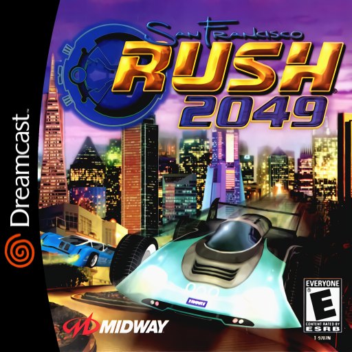 San Francisco Rush 2049 box art