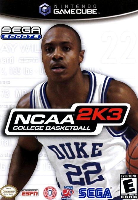 NCAA College Basketball 2K3 box art