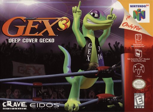 Gex 3: Deep Cover Gecko box art