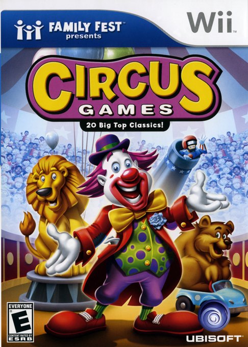Circus Games box art