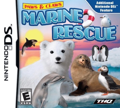 Paws _ Claws: Marine Rescue box art