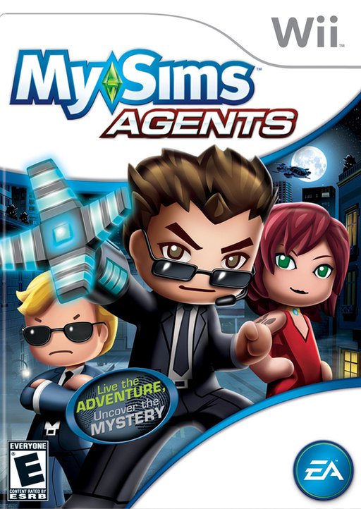 MySims Agents box art