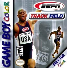ESPN International Track _ Field box art