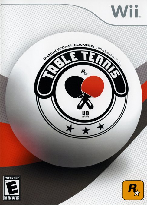 Rockstar Games Presents Table Tennis box art