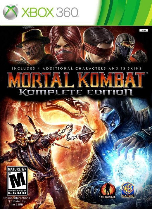 Mortal Kombat: Komplete Edition box art