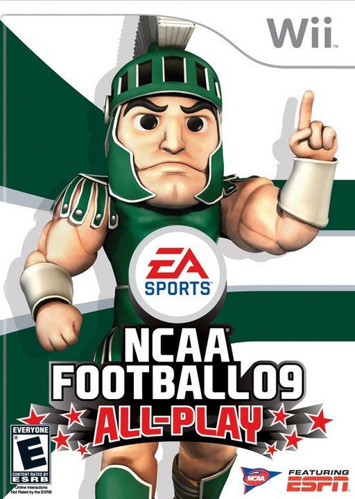 NCAA Football 09: All-Play box art