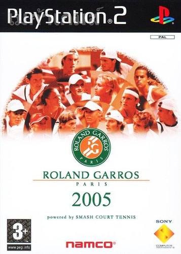 Roland Garros 2005: Powered by Smash Court Tennis box art