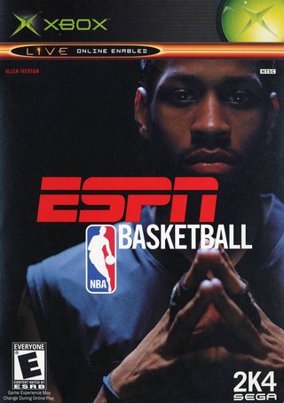 ESPN NBA Basketball 2K4 box art