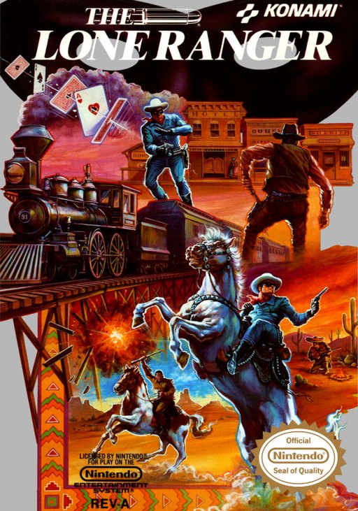 The Lone Ranger box art