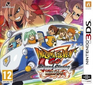 Inazuma Eleven GO: Chrono Stones: Wildfire box art