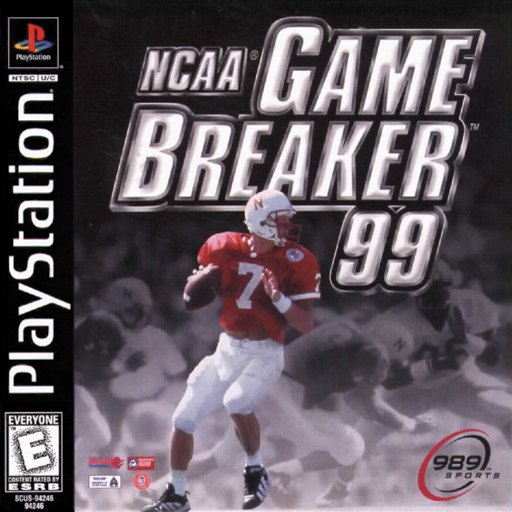 NCAA GameBreaker 99 box art