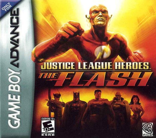 Justice League Heroes: The Flash box art