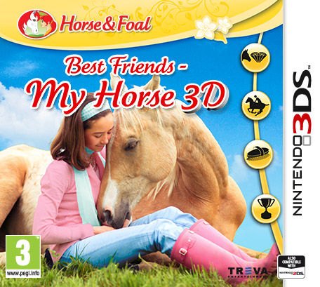 Best Friends My Horse 3D box art