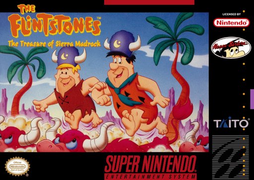 The Flintstones: The Treasure of Sierra Madrock box art