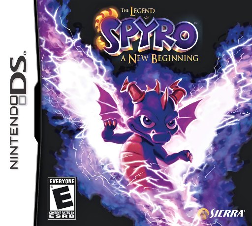 The Legend of Spyro: A New Beginning box art