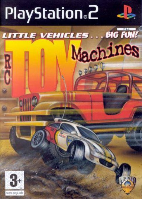 RC Toy Machines box art