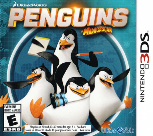 Penguins of Madagascar box art