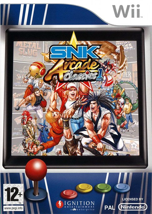 SNK Arcade Classics Vol. 1 box art