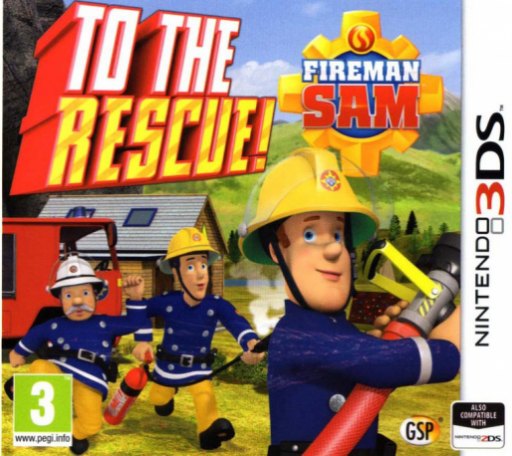 Fireman Sam: To the Rescue box art