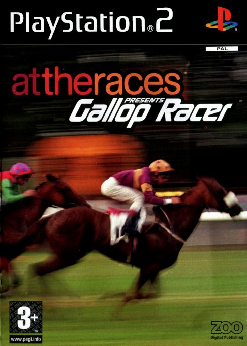 Attheraces Presents Gallop Racer box art