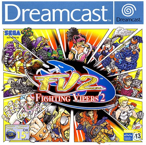 Fighting Vipers 2 box art