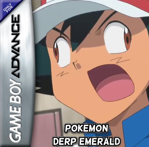Pokémon Derp Emerald box art