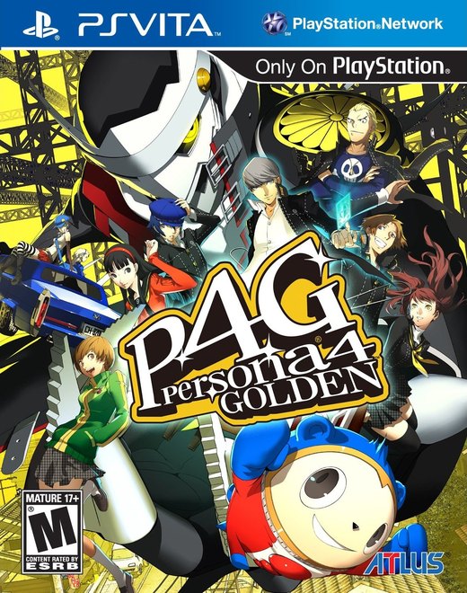 Persona 4 Golden box art
