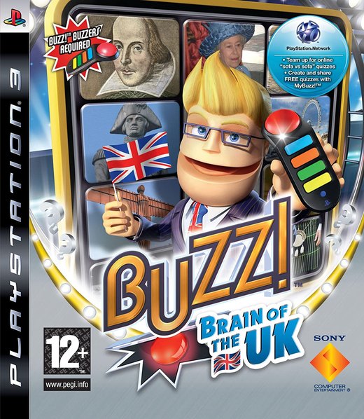 Buzz!: Brain of the UK box art
