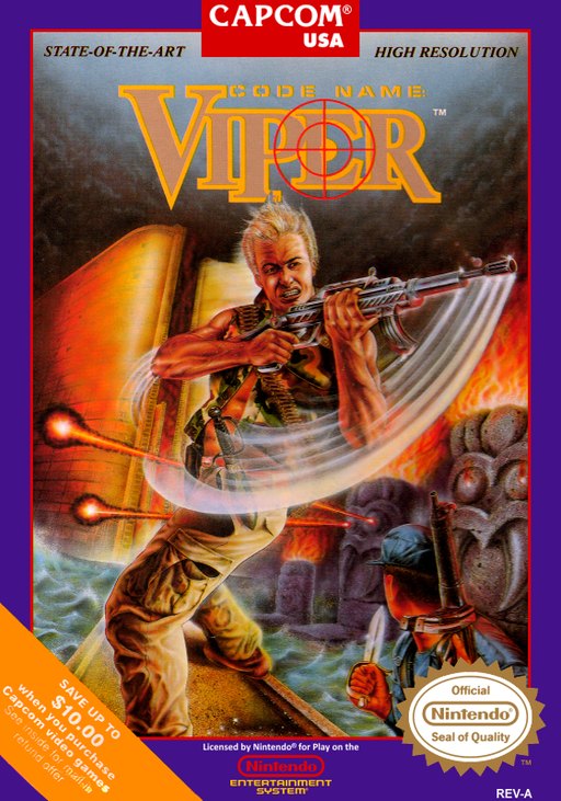 Code Name: Viper box art