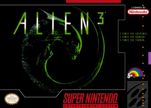 Alien 3 box art