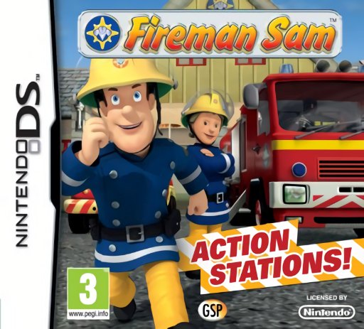 Fireman Sam: Action Stations box art