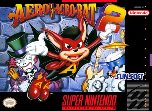 Aero the Acro-Bat 2 box art
