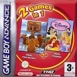 2 Games in 1: Disney Princess + Brother Bear box art