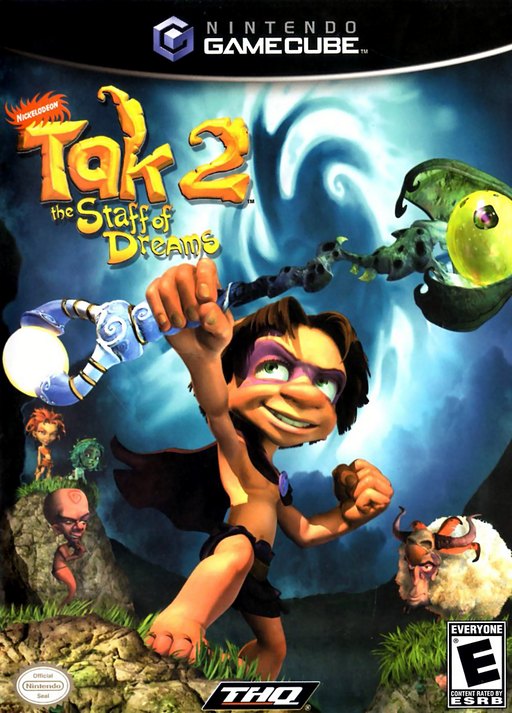 Nickelodeon Tak 2: The Staff of Dreams box art
