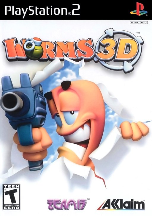 Worms 3D box art