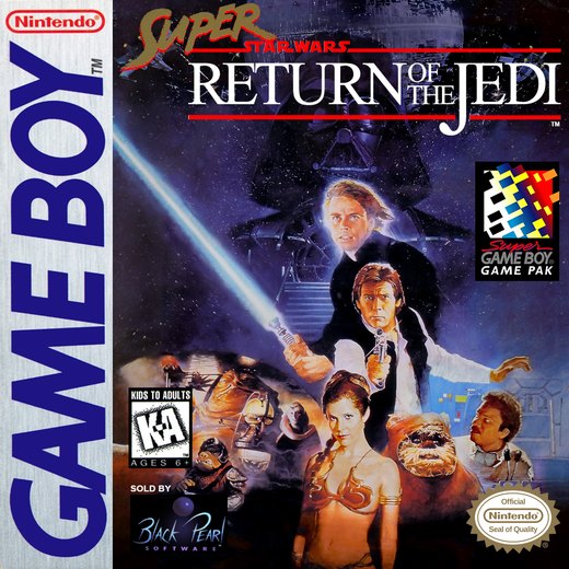 Super Star Wars: Return of the Jedi box art