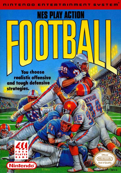 NES Play Action Football box art