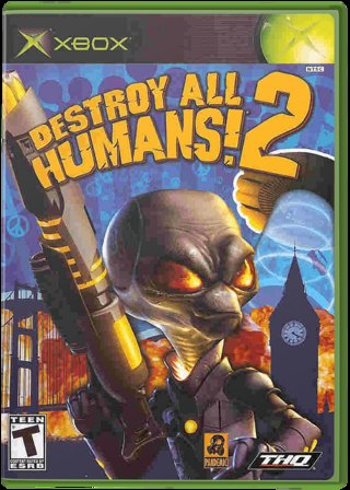 Destroy All Humans! 2 box art