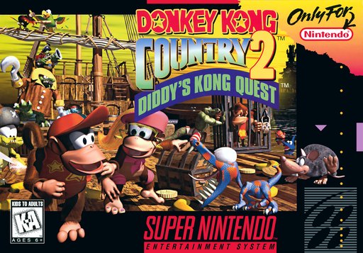Donkey Kong Country 2: Diddy's Kong Quest box art