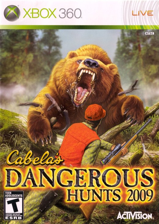 Cabela's Dangerous Hunts 2009 box art