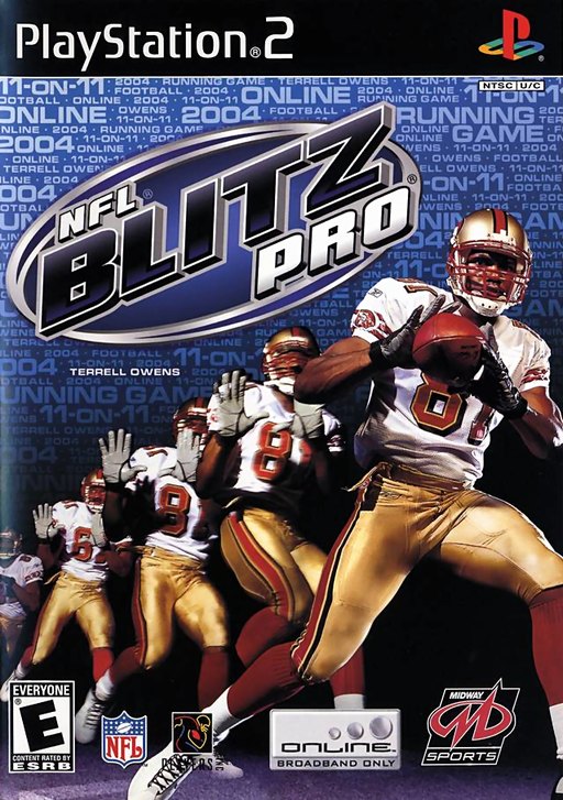 NFL Blitz Pro box art