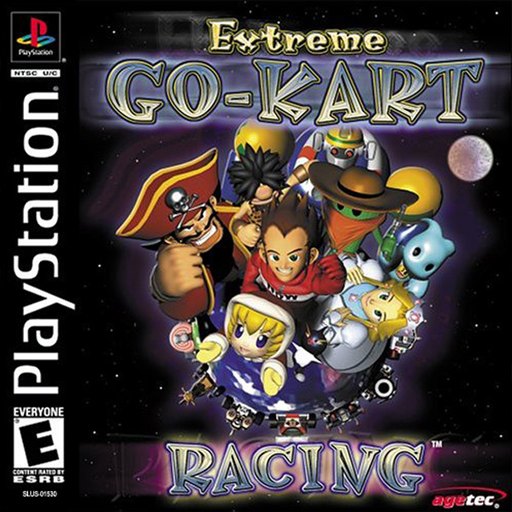 Extreme Go-Kart Racing box art