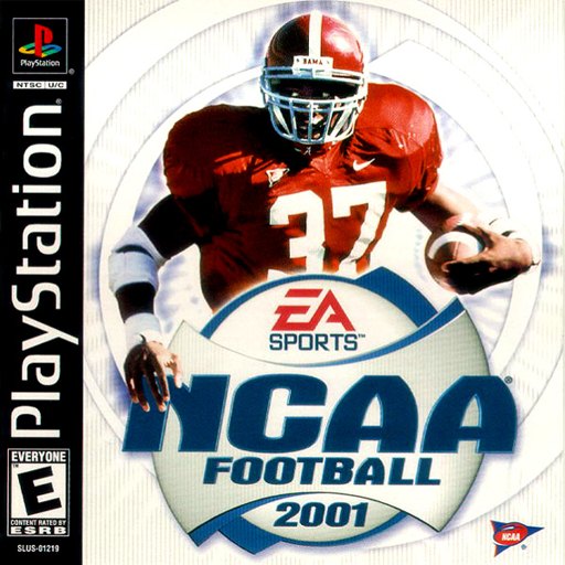 NCAA Football 2001 box art