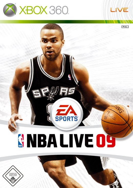 NBA Live 09 box art