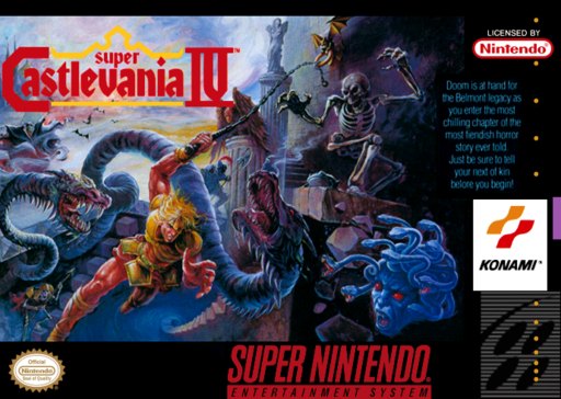 Super Castlevania IV box art