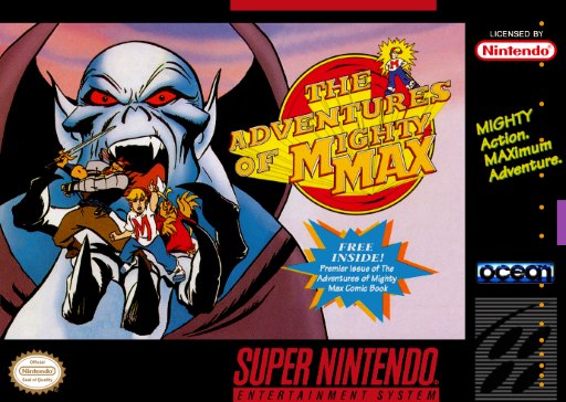Mighty Max box art